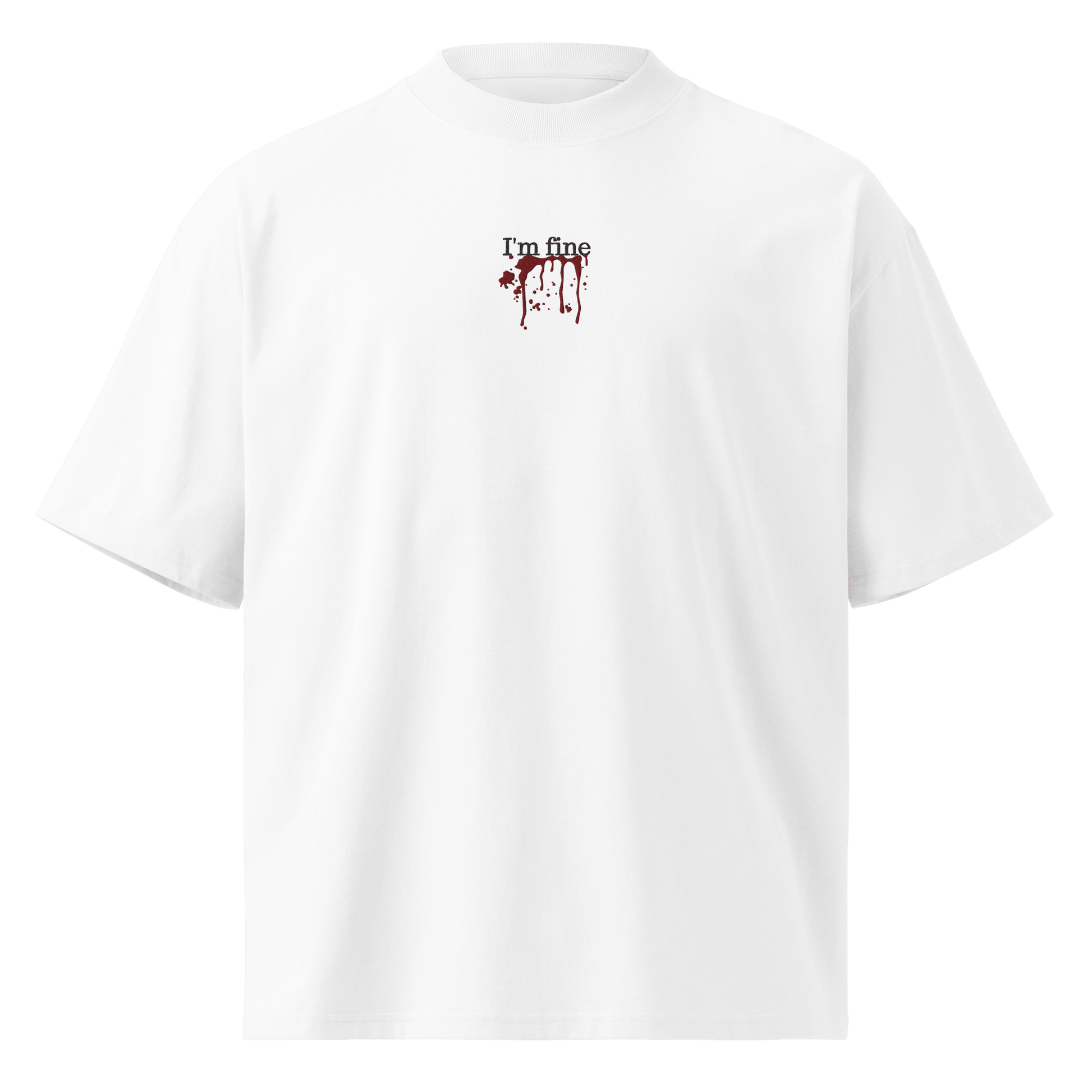 I’M FINE | T - SHIRT - UZVELC_KREKLU - T - SHIRT - 
